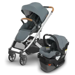 Cruz® V3 + Mesa® V3 Travel System - Stone Blue