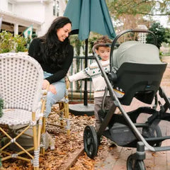 Vista® V3 + Aria® V2 Travel System - Stone Blue