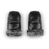 CozyHandmuffs Luxe - Onyx Nylon