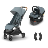 Minu® V3 + Mesa® V3 Travel System - Stone Blue