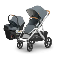 Vista® V3 + Aria® V2 Travel System - Stone Blue