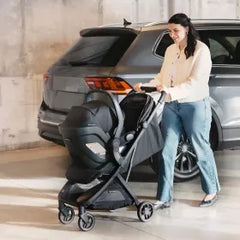 Minu® V3 + Mesa® V3 Travel System - Stone Blue