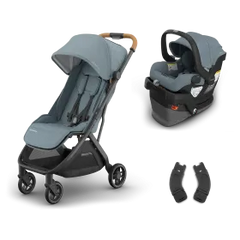Minu® V3 + Mesa® V3 Travel System - Stone Blue