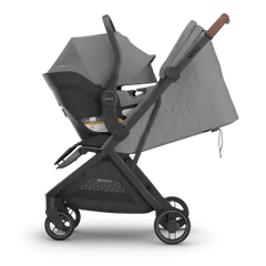 Minu® V3 + Aria® V2 Travel System - Charcoal Mélange