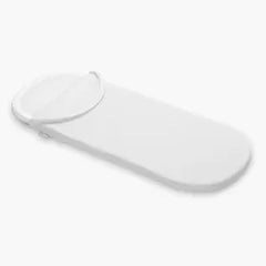 Mattress Cover for Bassinet (model 2018-later) - Mattress Cover For Bassinet- White