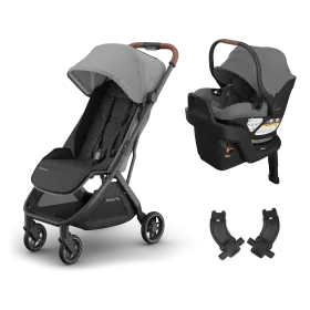 Minu® V3 + Aria® V2 Travel System - Charcoal Mélange