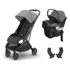 Minu® V3 + Aria® V2 Travel System - Charcoal Mélange