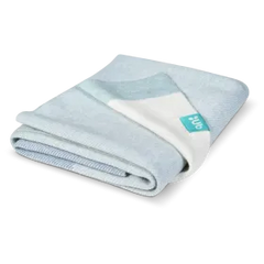 Knit Blanket - Blue Color Block