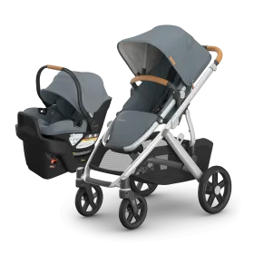Vista® V3 + Aria® V2 Travel System  - Stone Blue